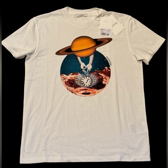 Valentino Tops - Valentino Garavani Saturn T-Shirt